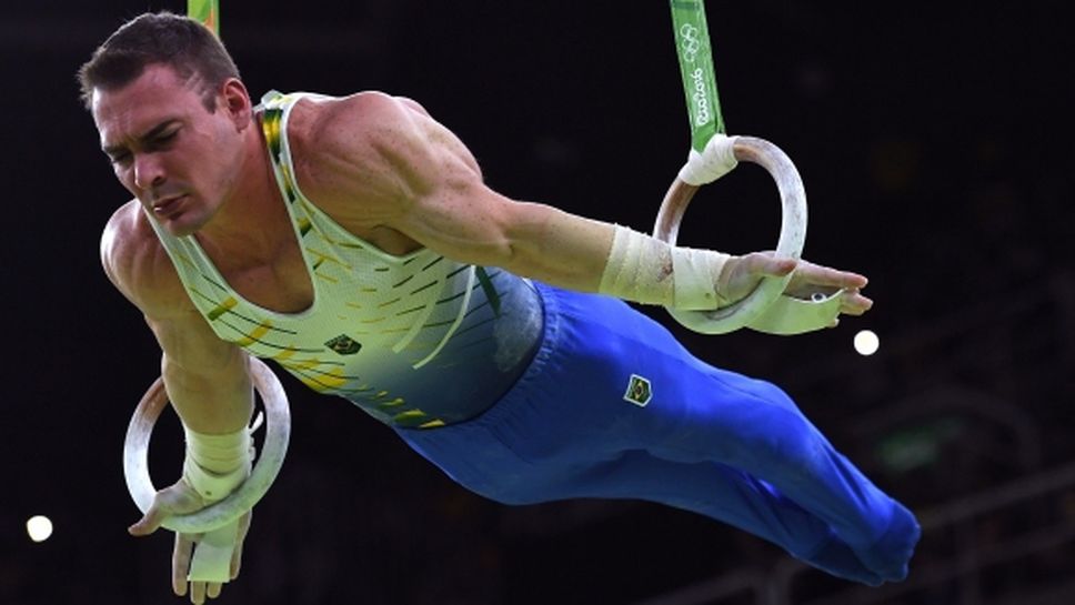 Олимпийският шампион на халки Артур Занети пропуска световната купа по спортна гимнастика във Варна