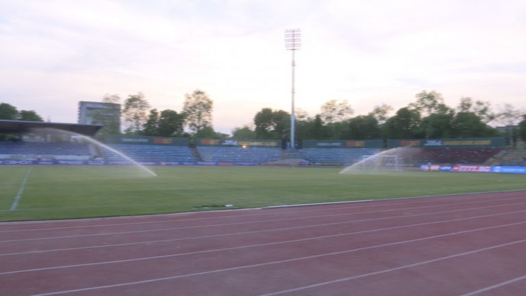 Състоянието на стадионa в Русе след ремонта