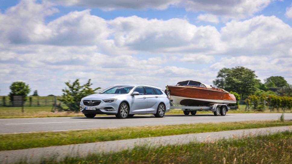 Opel Insignia Sports Tourer: теглене на ремарке по най-комфортния начин
