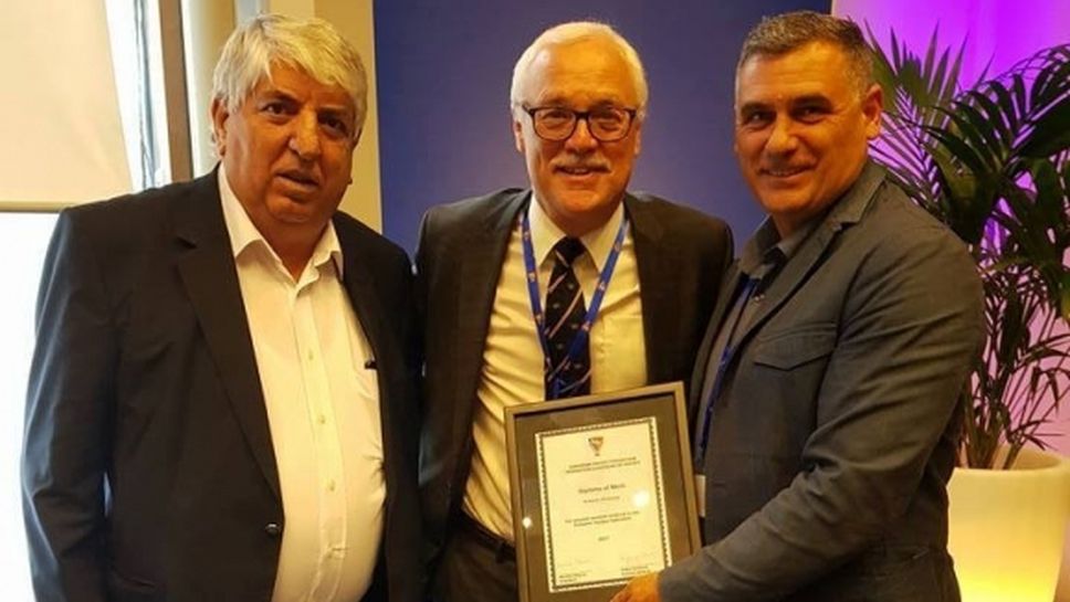 Българин с престижна награда от Европейската федерация по хокей на трева