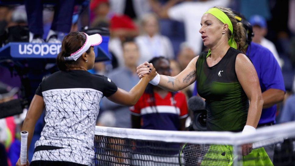 Японка поднесе изненадата на деня при жените на US Open