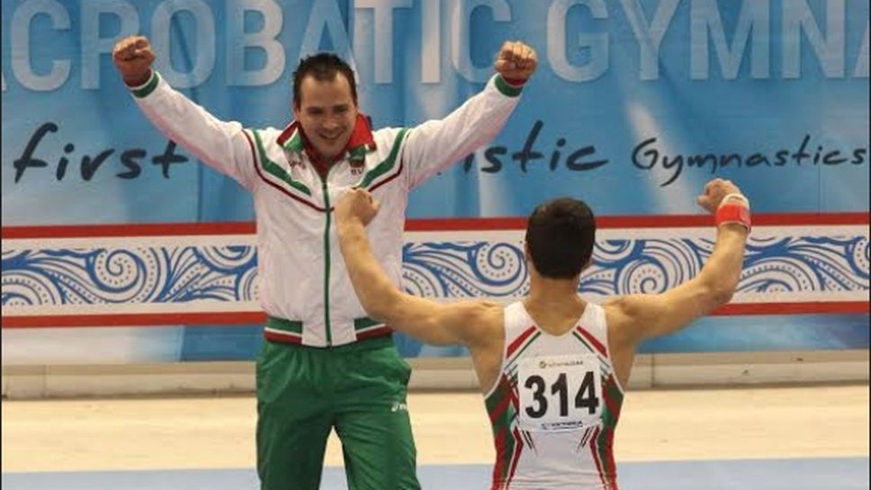 Христос Маринов с четвърто място на халки на СК по спортна гимнастика във Варна
