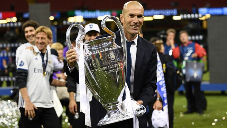 Зидан е горд от постижението на Реал и остава в отбора
