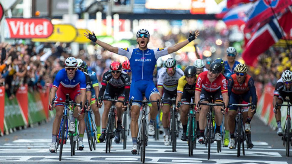 Кител спечели втория етап на Тур дьо Франс