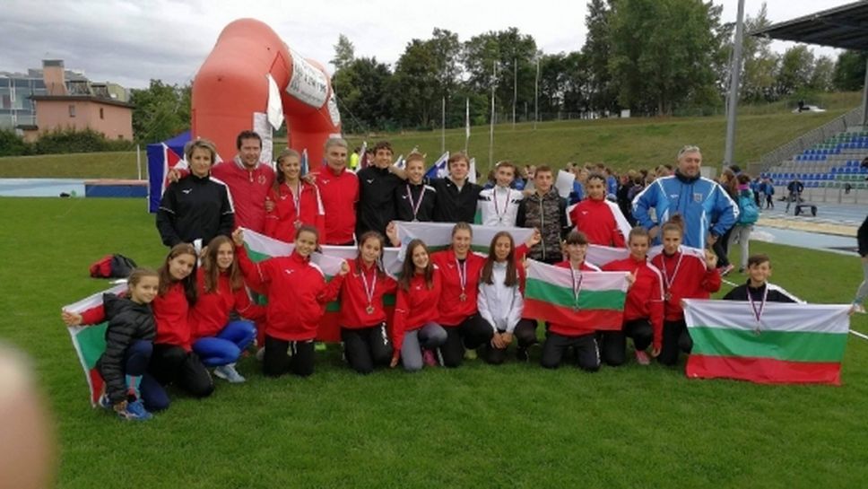 България спечели и титли от Европейските детски лекоатлетически игри