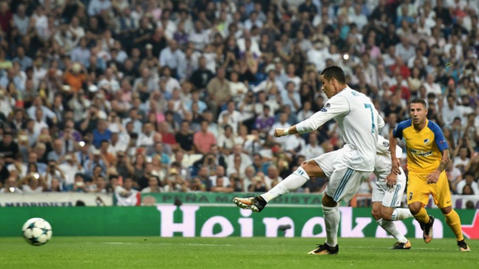 Реал Мадрид е рекордьор по получени дузпи в ШЛ