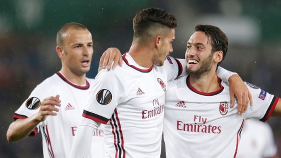 Петзвезден Милан громи на старта на Лига Европа (видео)