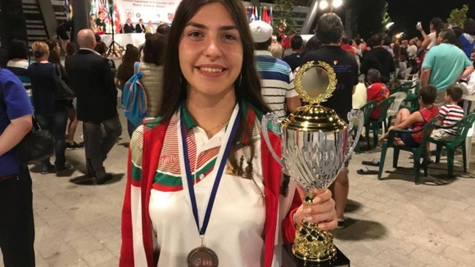 Габриела Антова спечели бронз на Европейското по шахмат