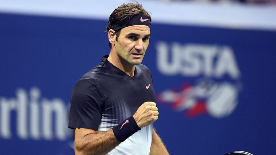 Федерер оцеля в неочаквана драма още на старта на US Open