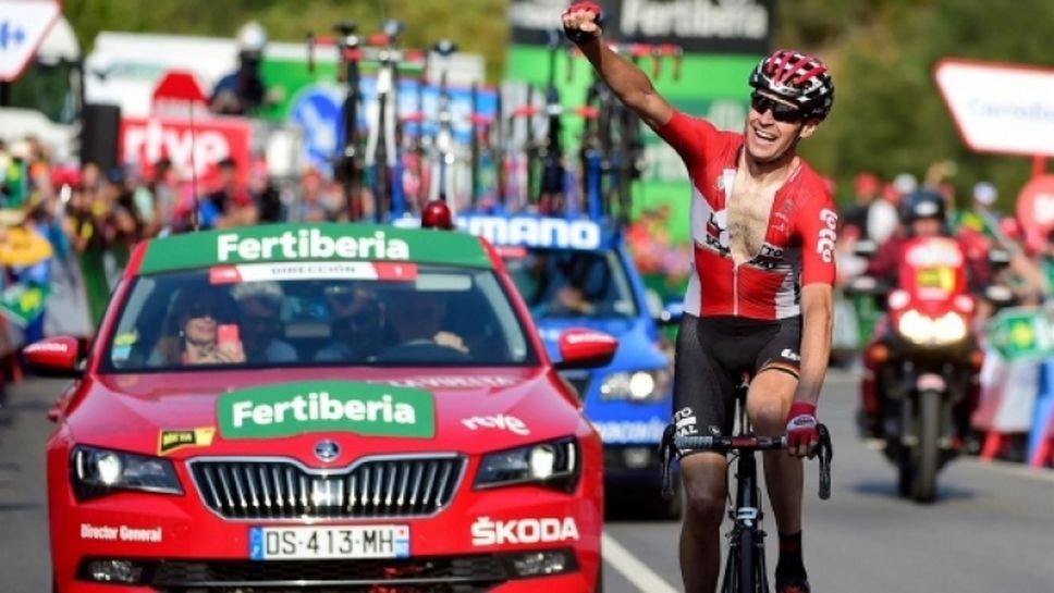 Белгиец триумфира в 18-ия етап на Вуелтата, но Фруум продължава да е лидер