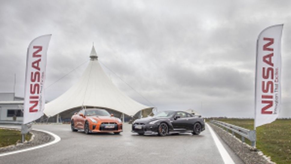 Nissan GT-R атакува писта "Навак"