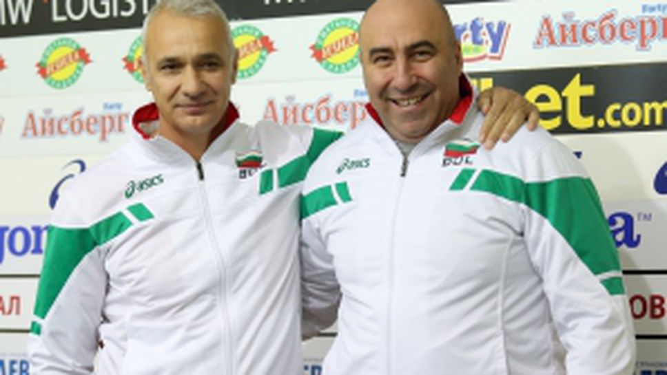 Пресконференция преди европейската квалификация за юноши и девойки