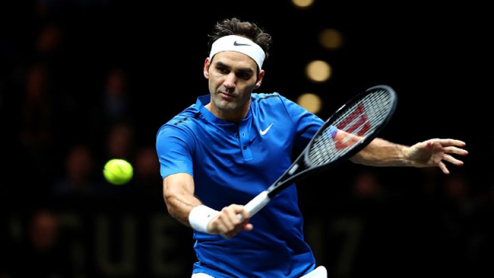 Федерер спечели "Лейвър къп" за Отбора на Европа