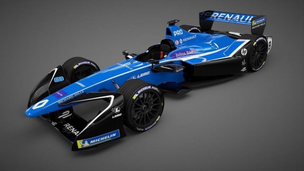 Renault e.dams чества трета титла във Формула Е и представя нови цветове за сезон 4