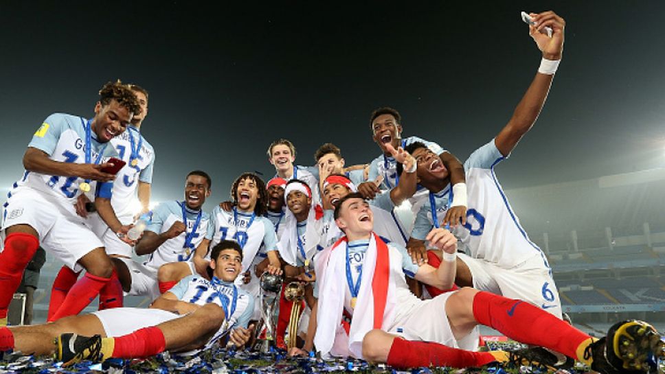 Юношите на Англия до 17 години с триумф на Световното първенство след обрат над Испания