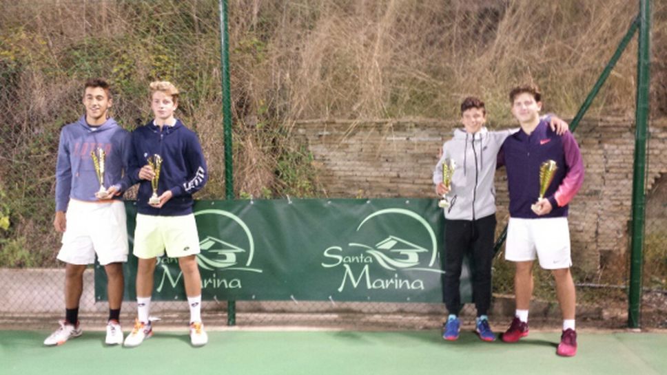 Без българско участие във финалите на турнира по тенис "Санта Марина Джуниър Къп"