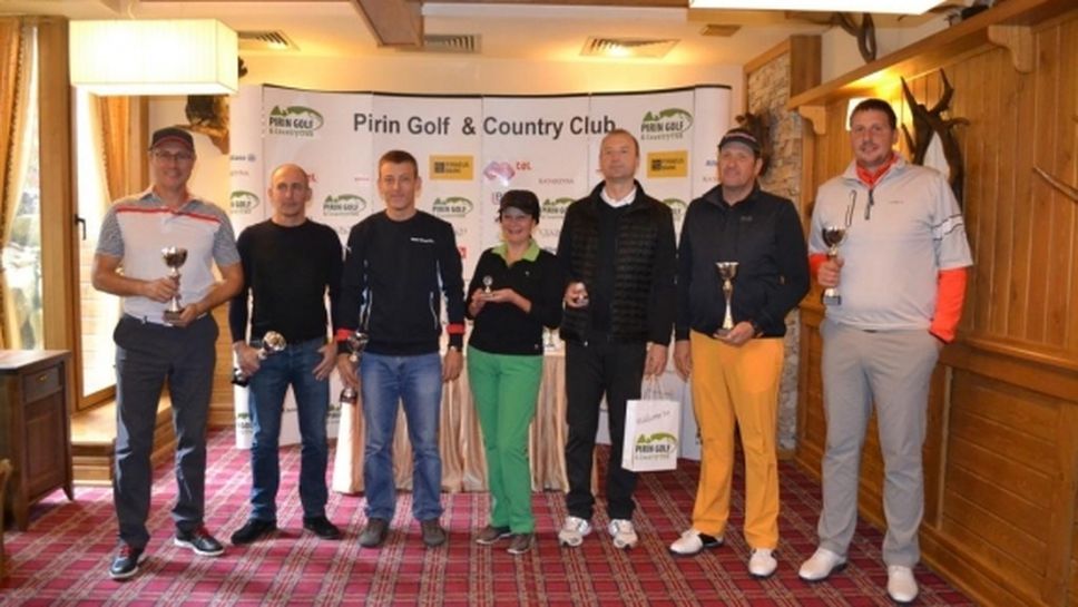 Отборът на Ангел Василев и Стефан Гюрджеклиев стана победител в третия голф турнир от поредицата Pro Shop Golf Cup