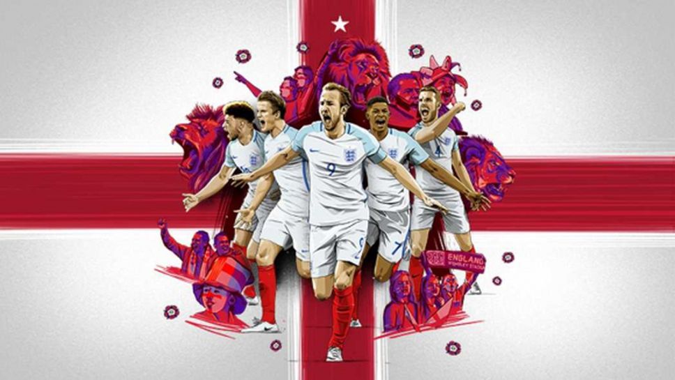 Англия загрява за Мондиал 2018 с контроли срещу Германия и Бразилия