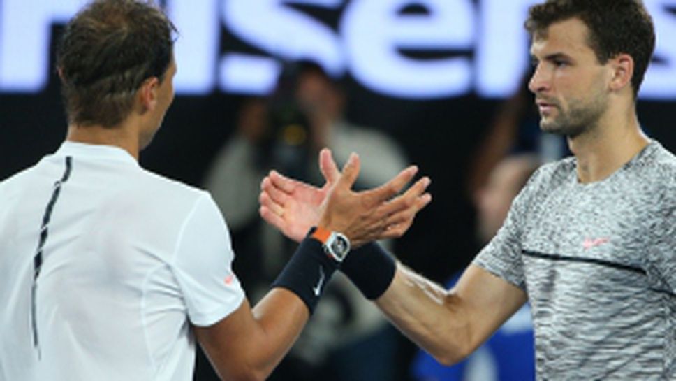 Фантастичен Григор Димитров бе спрян от Надал