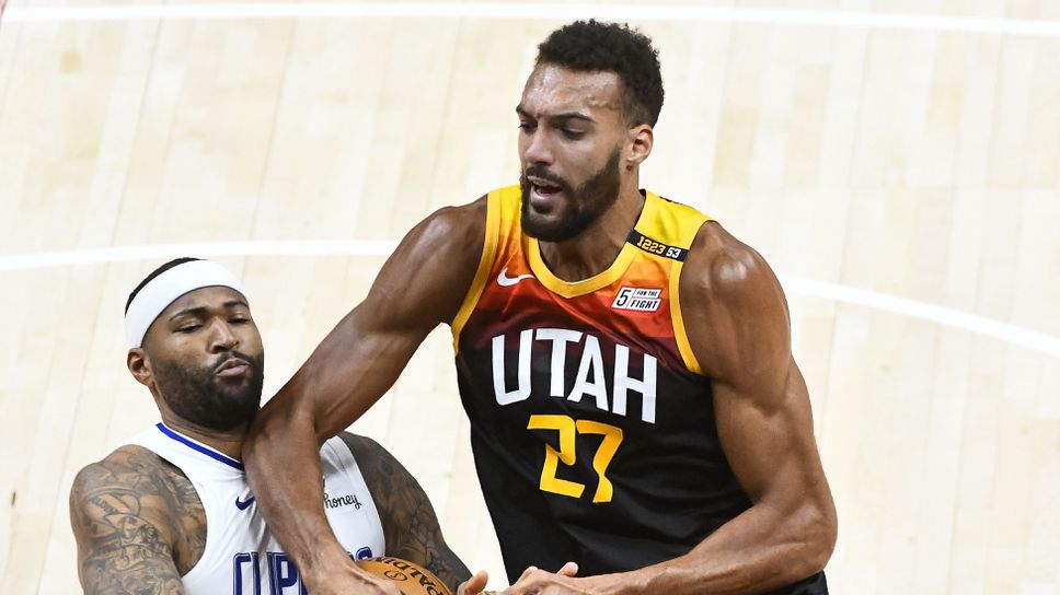 Доминацията на Руди Гобер при защитниците продължава