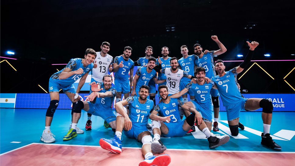 Аржентина без проблеми срещу Австралия в Лигата на нациите🏐🇦🇷