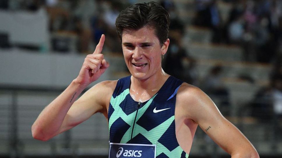 Якоб Ингебригцен подобри европейския рекорд на 5000 метра