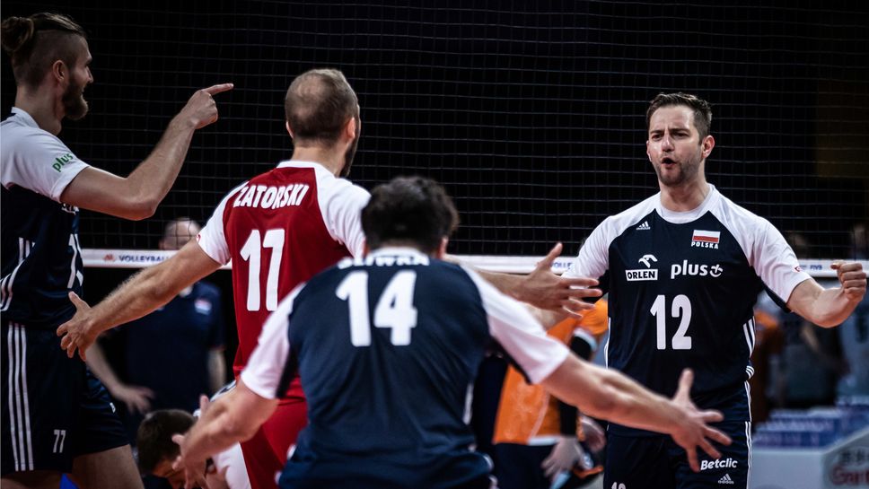 Полша смаза и Нидерландия в Римини🏐🇵🇱