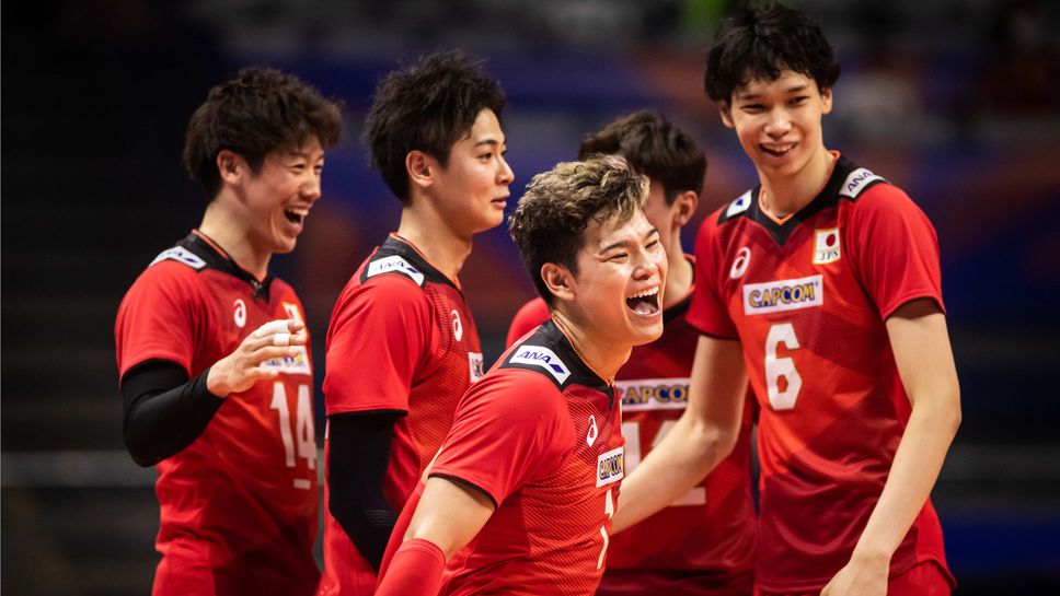 Япония с втора поредна победа в Лигата на нациите 🏐