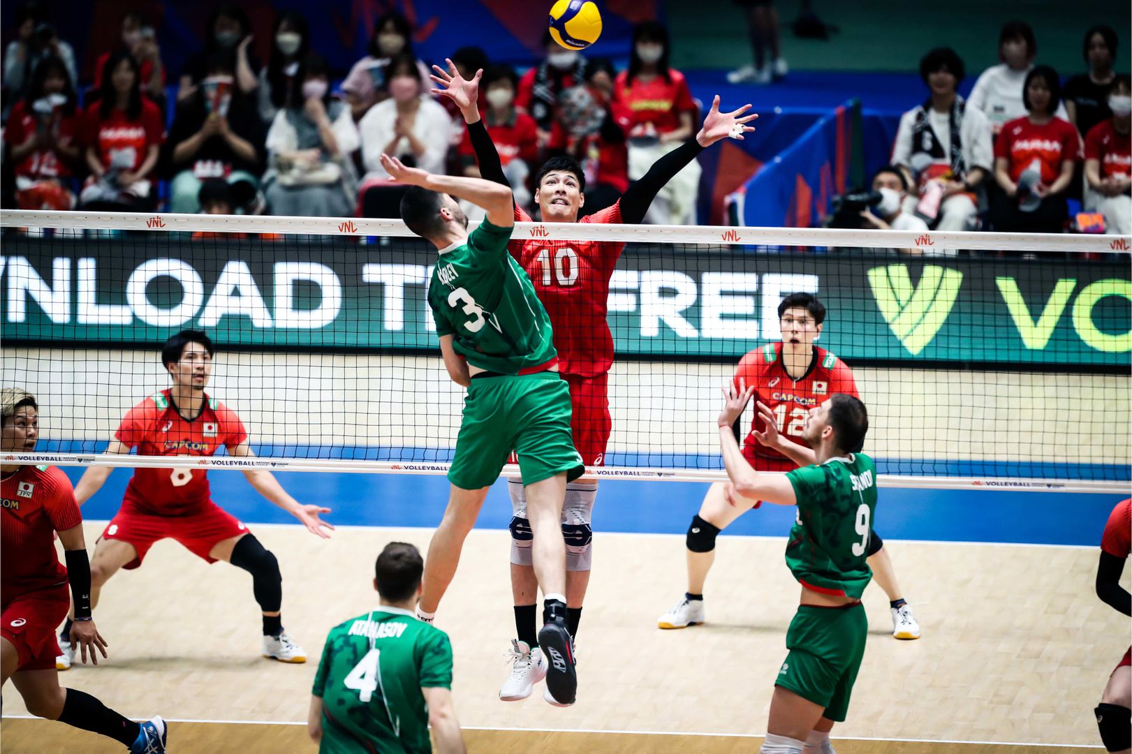 Волейболна лига на нациите: България - Япония 0:3 🏐