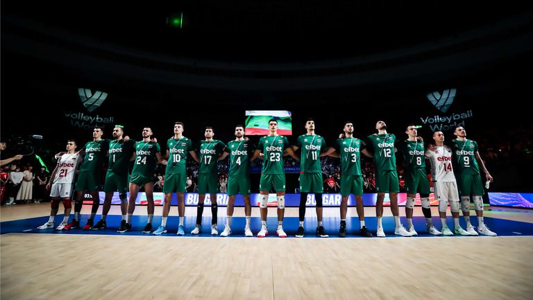 Мъжкият национален отбор на Япония не даде гейм на България