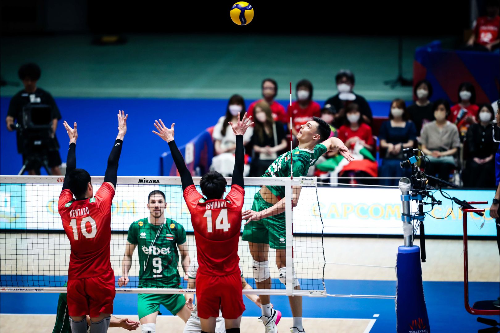 Волейболна лига на нациите: България - Япония 0:3 🏐