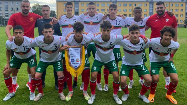 Юношеският национален отбор на България до 15 се изправя срещу