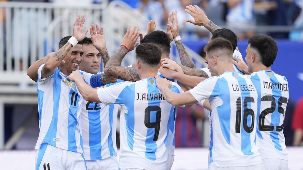 Ди Мария донесе минимален успех на Аржентина