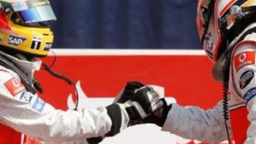 Двойна победа за Макларън в домашното състезание на Ферари