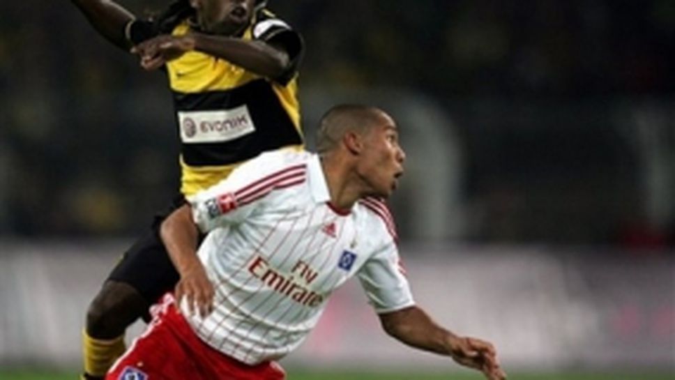 Хамбургер тресна Борусия в Дортмунд