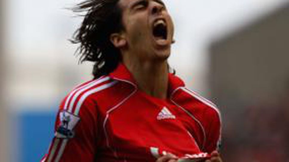 Бенаюн донесе труден успех на Ливърпул на "JJB Стейдиъм"