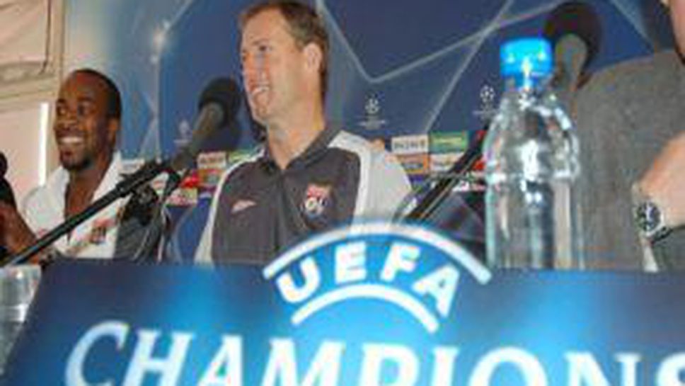 В Лион мислят само за победа срещу Рейнджърс