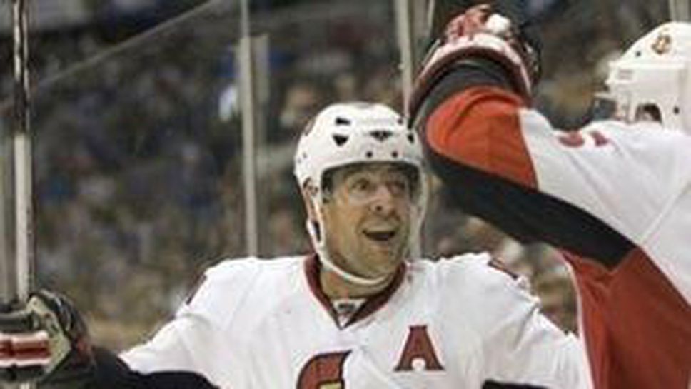 Дани Хийтли с два гола за Отава