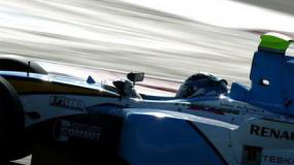 Владо Арабаджиев започна тестове в GP2