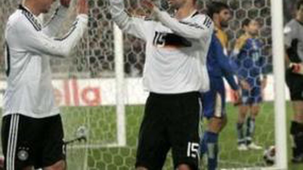 Германия се разходи за 4:0 срещу Кипър