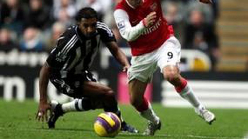 Нюкасъл измъкна точка от Арсенал