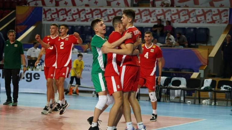 България U18 с втора поредна победа Евроволей 2022 в Грузия