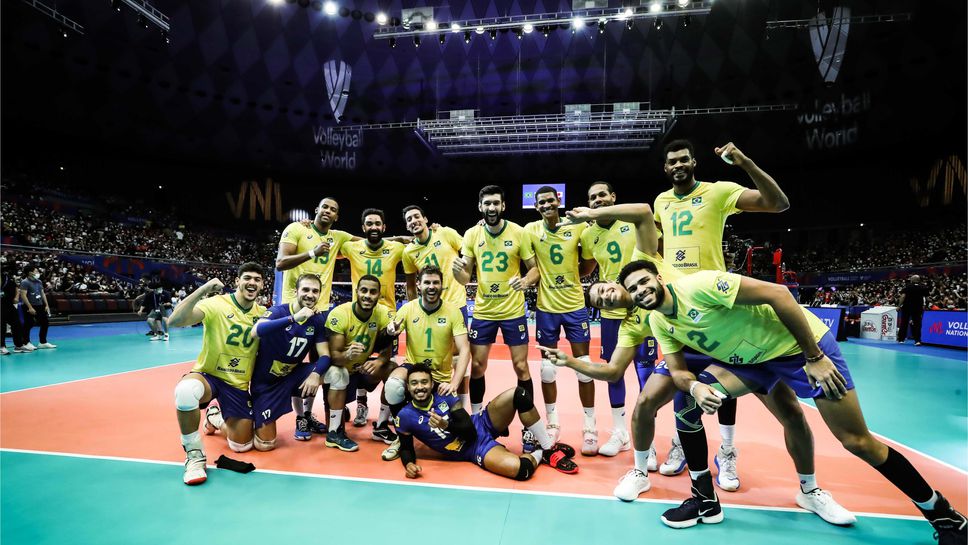 Бразилия разби Япония за финал на основната фаза на Лигата на нациите 🏐