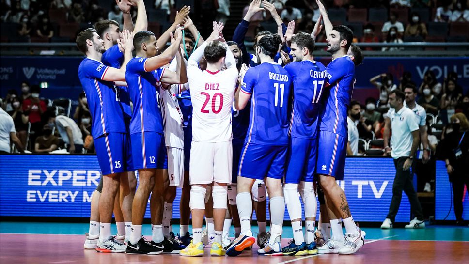 Франция завърши с чиста победа над Австралия в Лигата на нациите 🏐