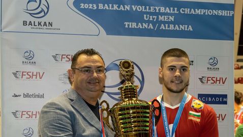 Капитанът на България U17 Петьо Иванов: Ще се борим за медал на Европейското първенство в Подгорица