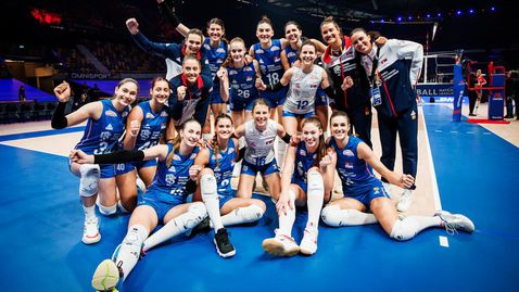 Световният шампион Сърбия с първа победа в VNL след 8 поредни загуби