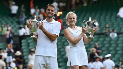  Катержина Синякова и Сем Вербеек завоюваха купата на смесени двойки на 