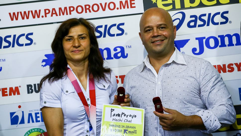 Стойка Кръстева и Борислав Георгиев с призове за спортист и треньор №1 за месец август