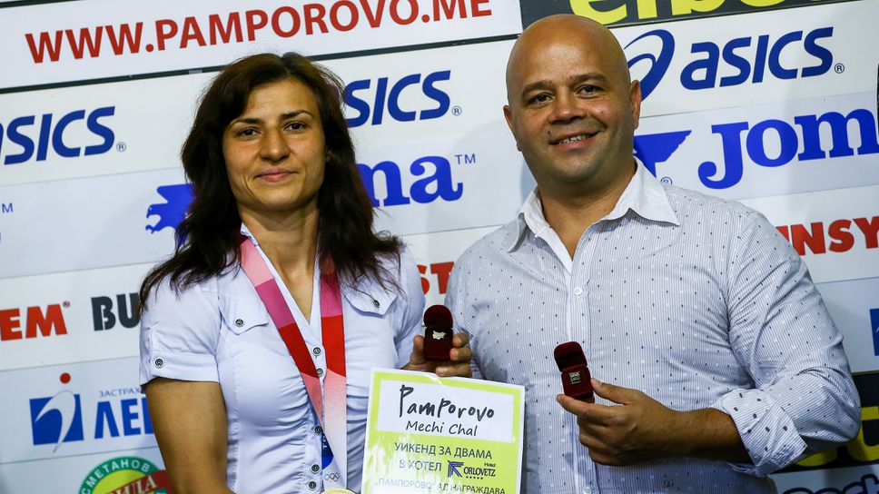 Стойка Кръстева и Борислав Георгиев са спортист и треньор №1 за месец август