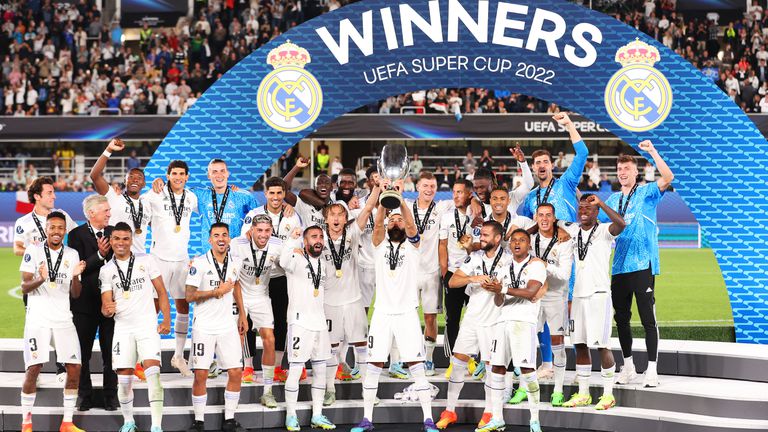 Реал Мадрид - Айнтрахт (Франкфурт), Суперкупа на УЕФА (10.08.2022)